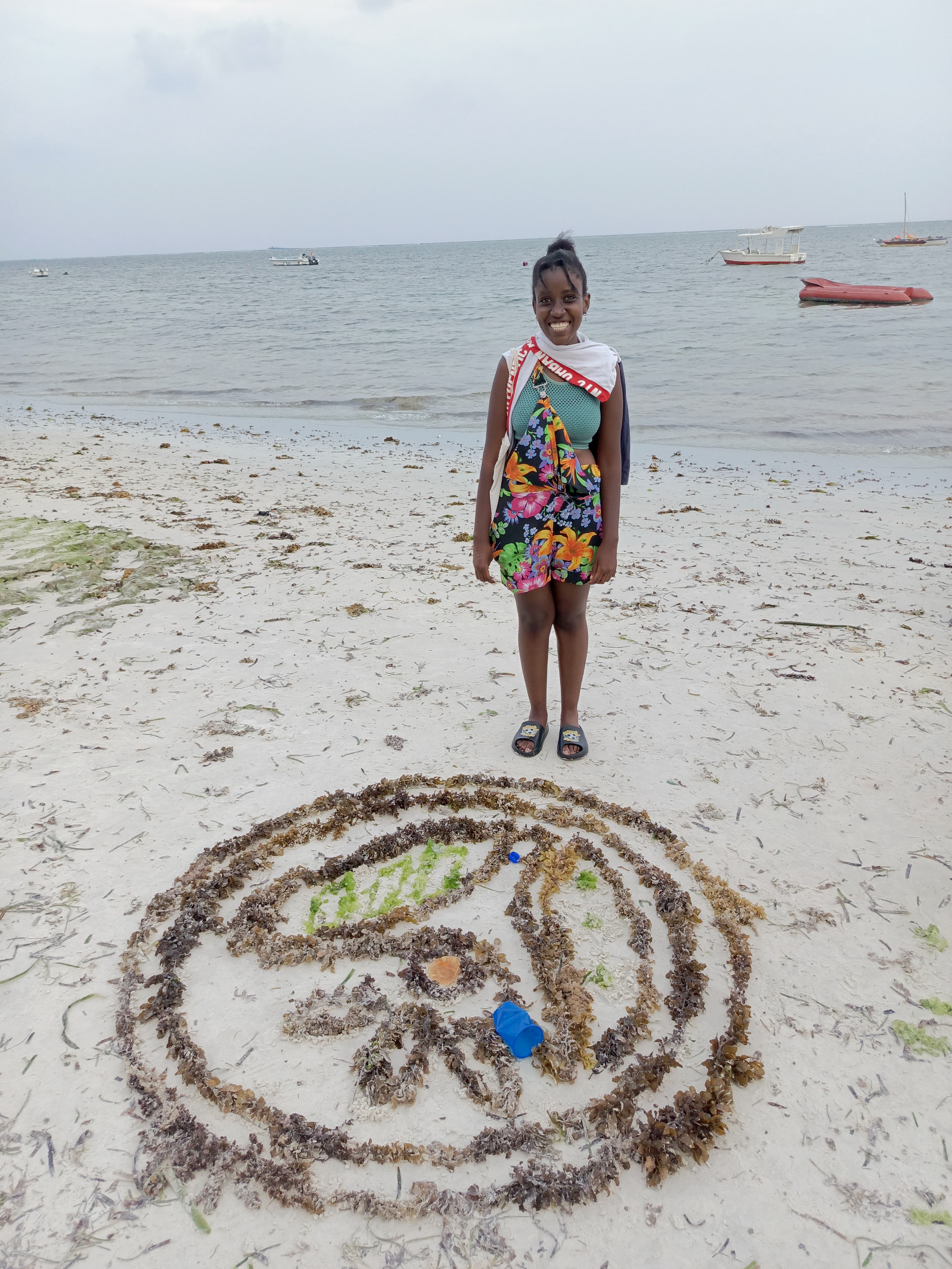 YPL logo designing competition at the beach sand